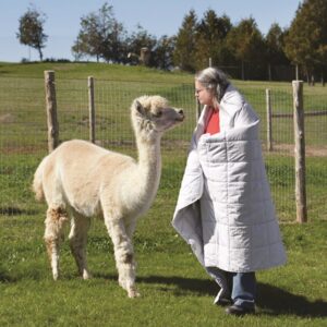 Wrap yourself in a Salem Alpacas Duvet